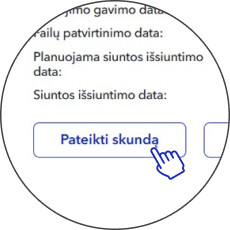 Pretenzija - Žingsniai