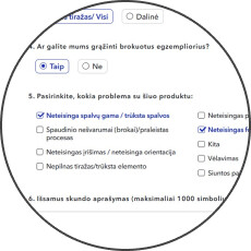 Pretenzija - Žingsniai